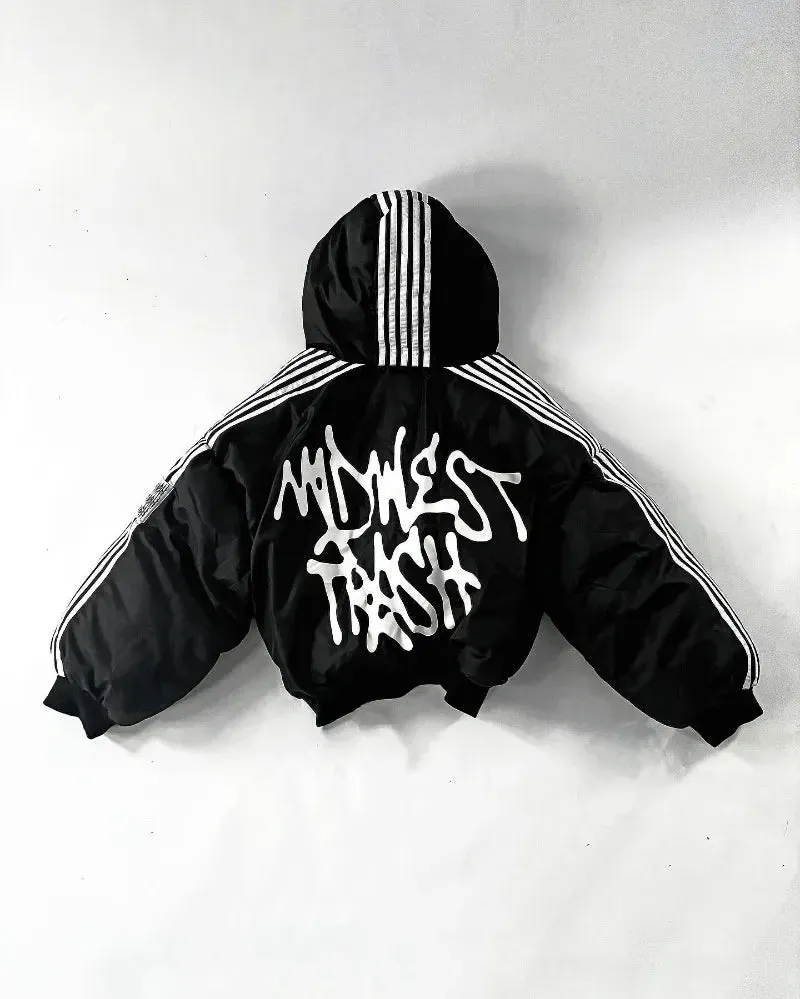 5x Striped MidWest Trash Winter Coat