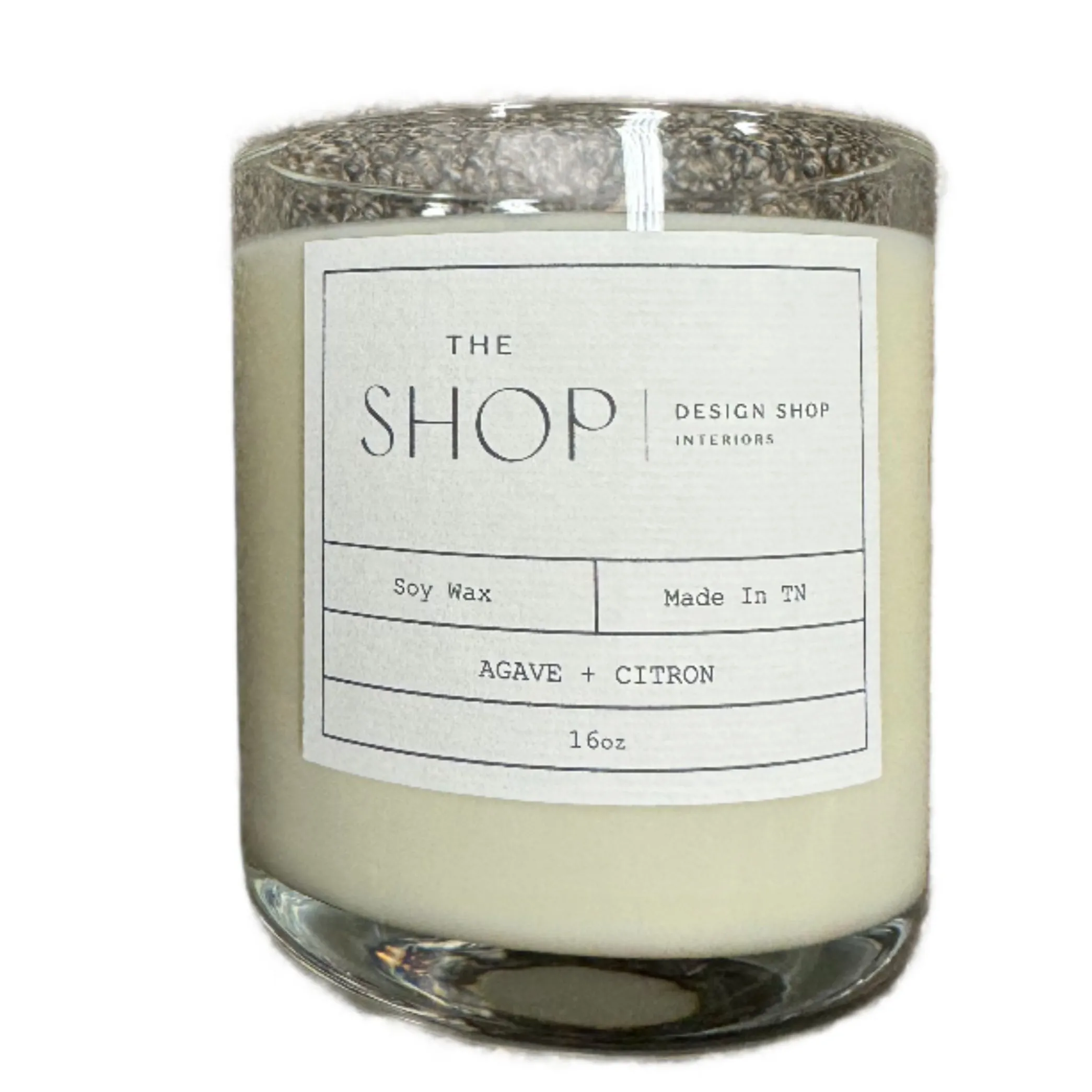 Agave   Citron Shop Candle