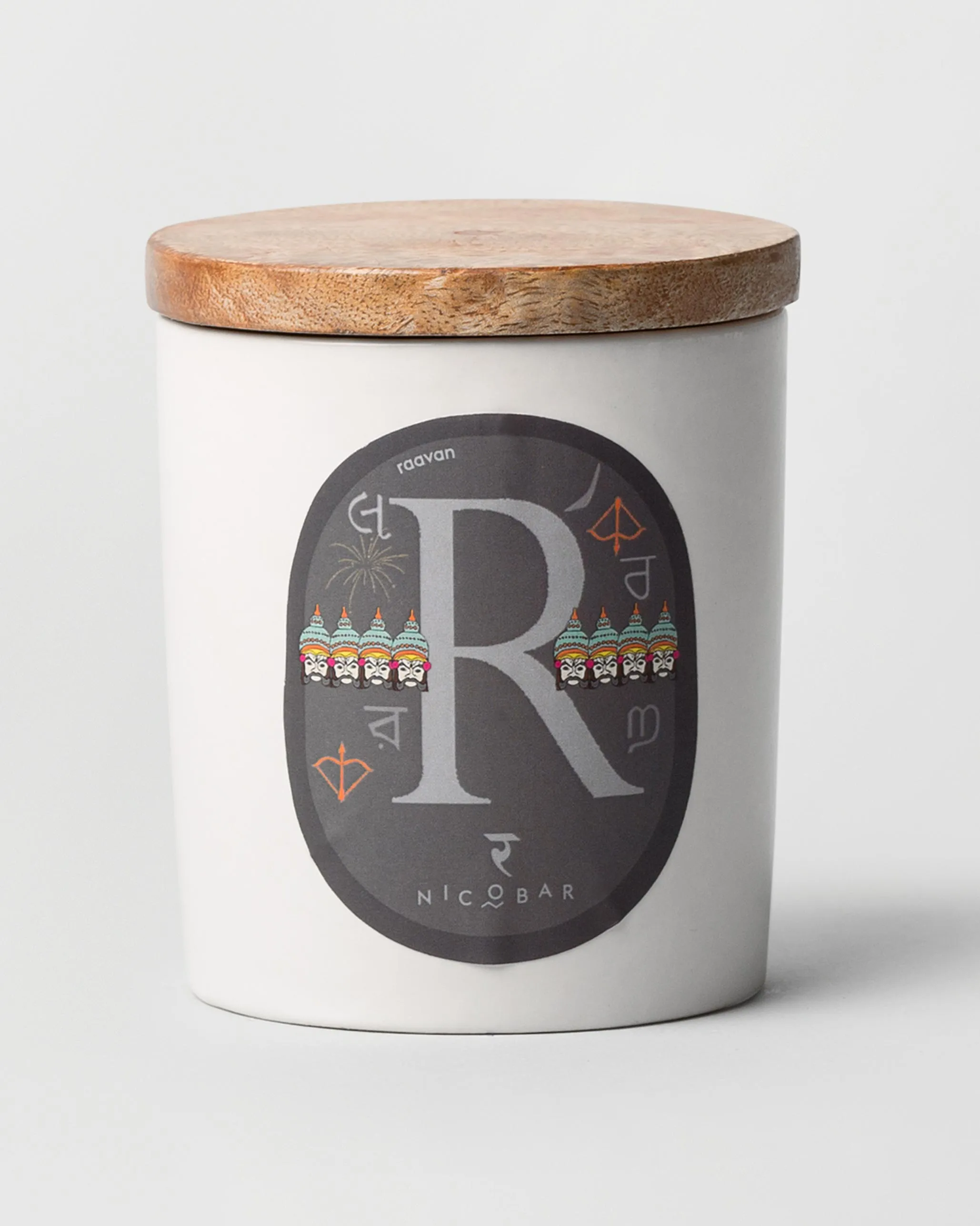 Alphabet R Candle