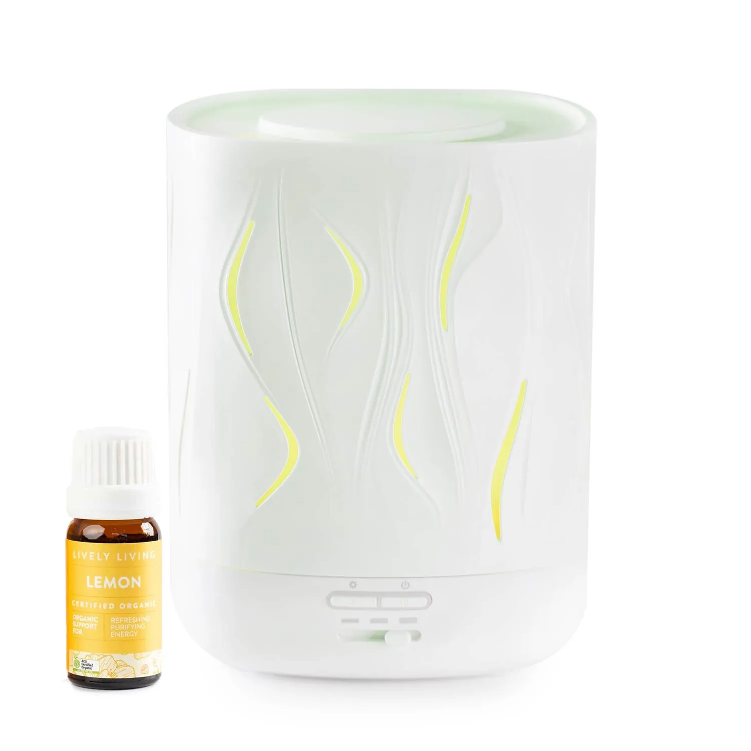 Aroma-Cloud Humidifier Diffuser   Lemon Oil