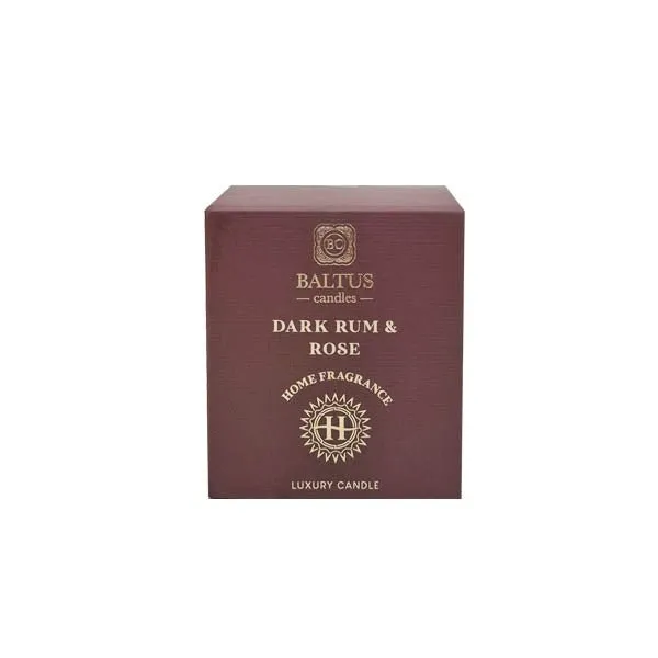 Baltus Luxury Candle Dark Rum & Rose