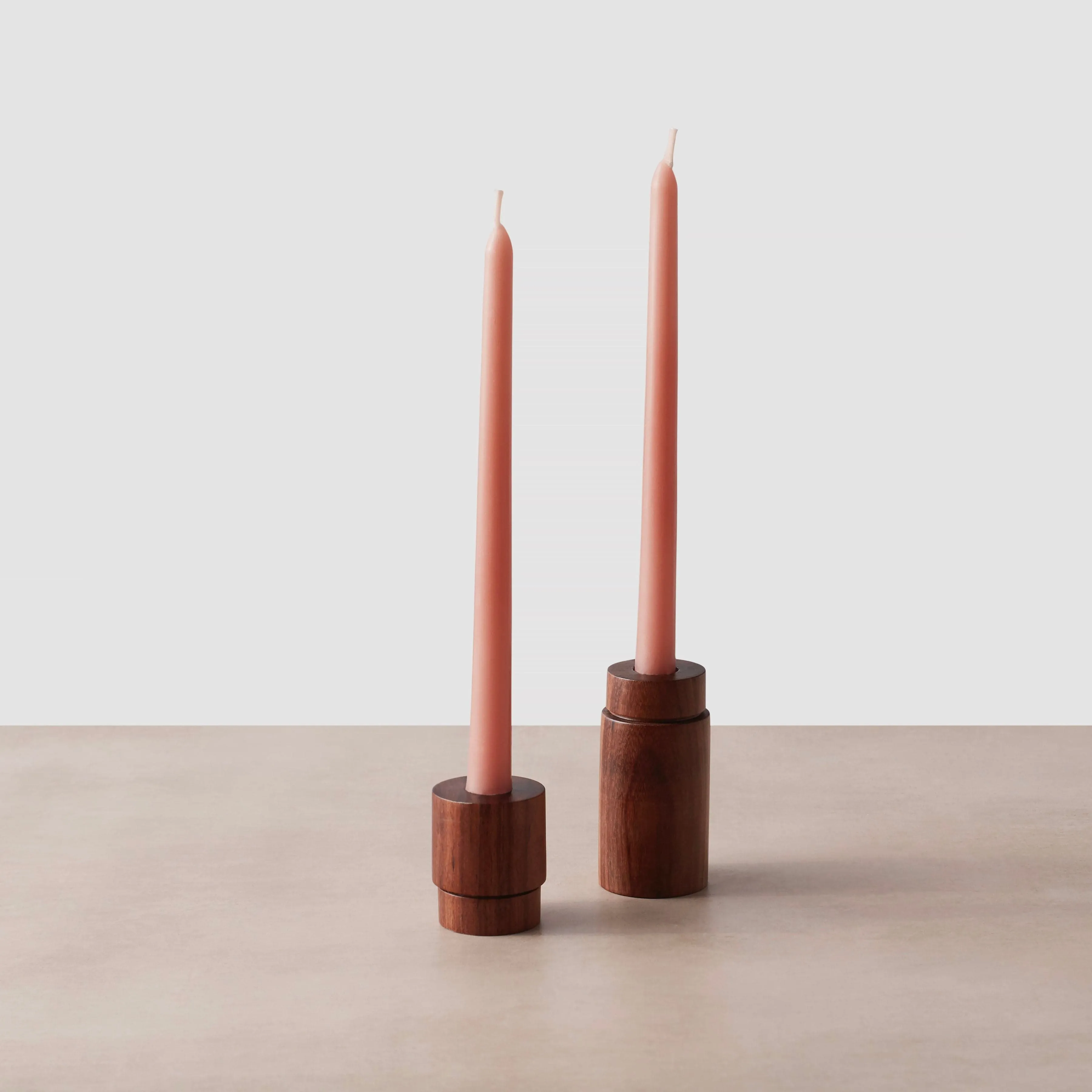 Beeswax Taper Candles - Set of 2