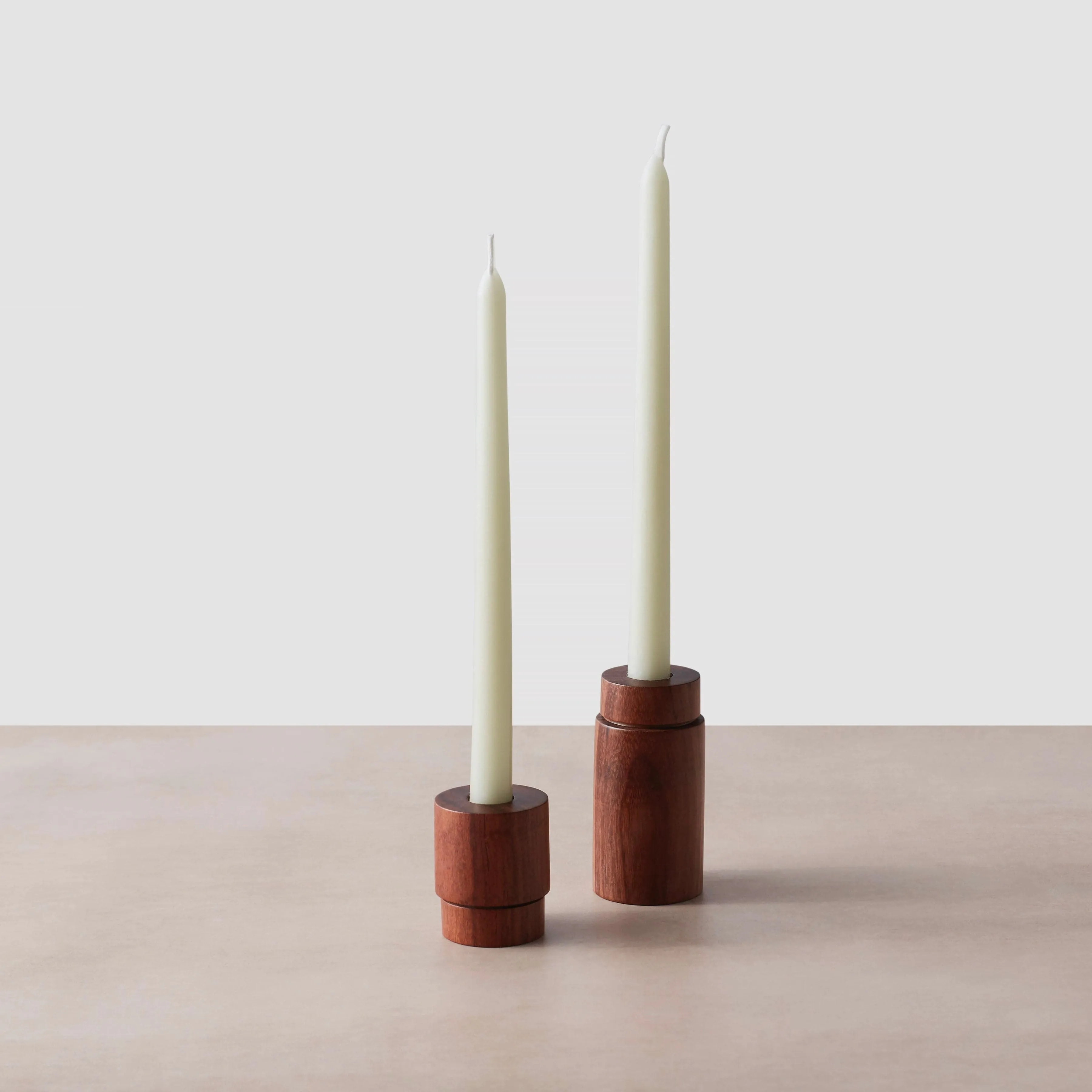 Beeswax Taper Candles - Set of 2