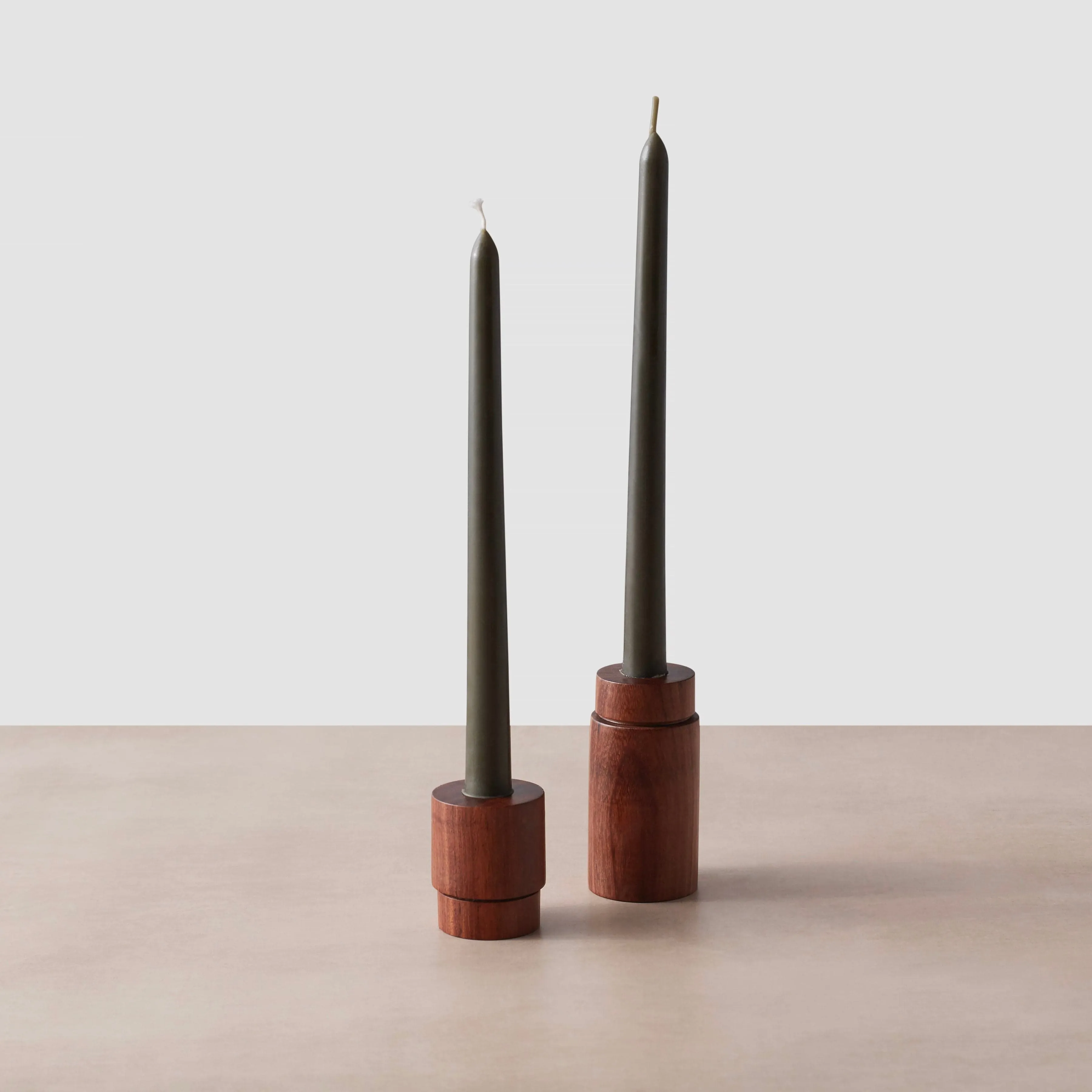 Beeswax Taper Candles - Set of 2