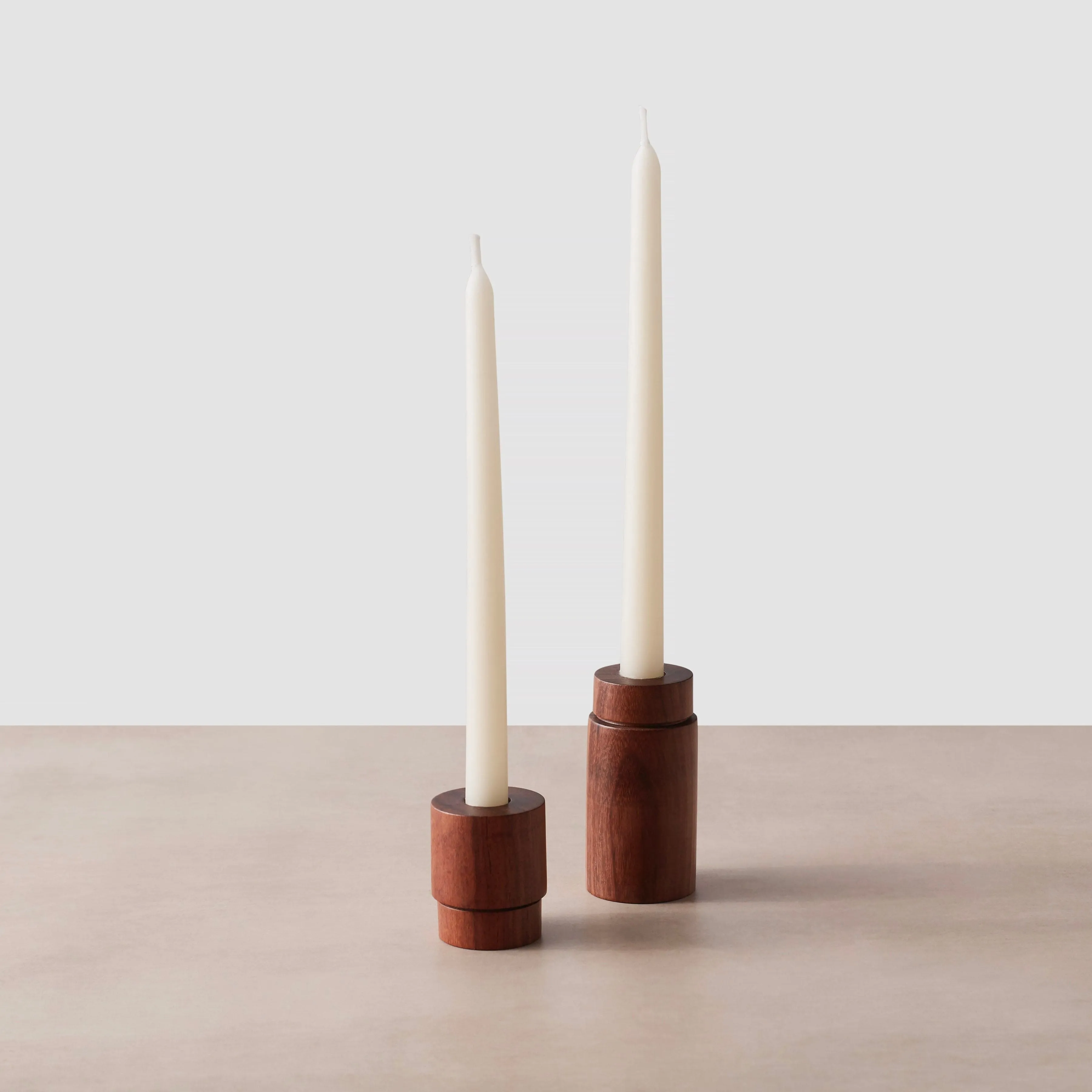 Beeswax Taper Candles - Set of 2