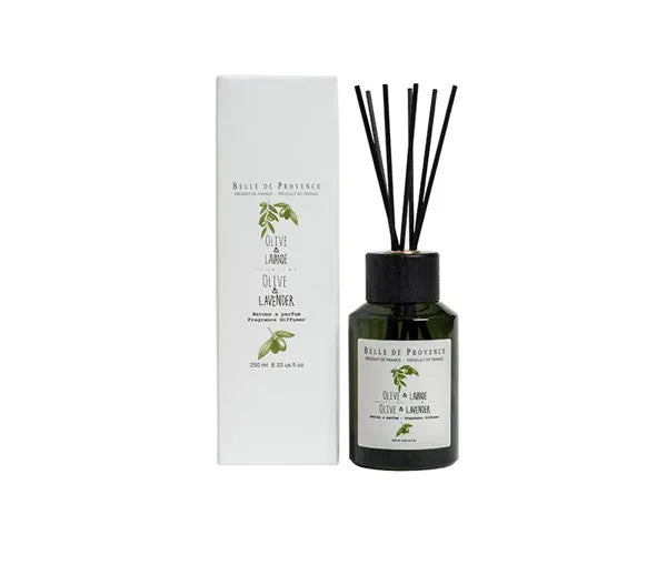 Belle de Provence Olive & Lavender Fragrance Diffuser 250mL