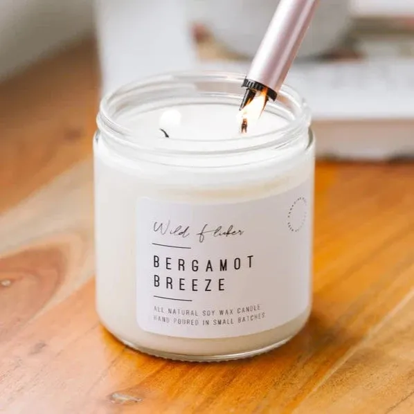 Bergamont Breeze Double Wick Candle