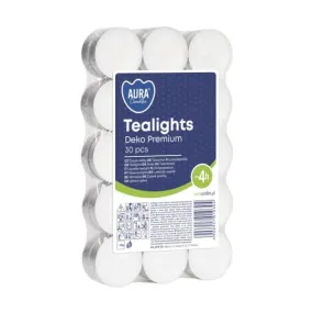 Bispol Tealights 4 Hour Premium 30 Pack