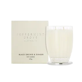 Black Orchid & Ginger Soy Candle 370g