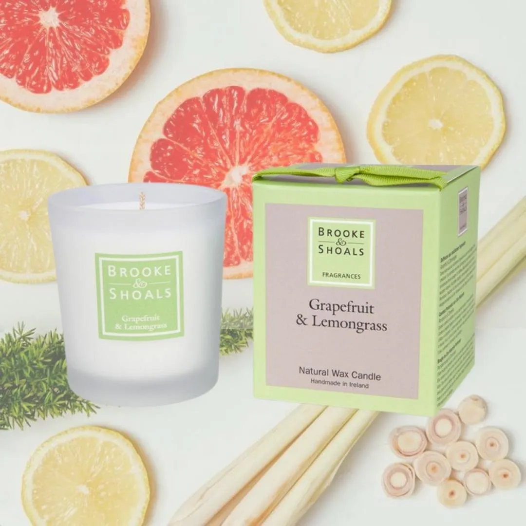 Brooke & Shoals Candle - Grapefruit & Lemongrass