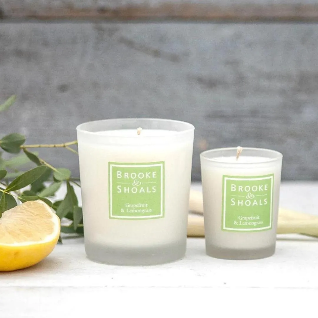 Brooke & Shoals Candle - Grapefruit & Lemongrass