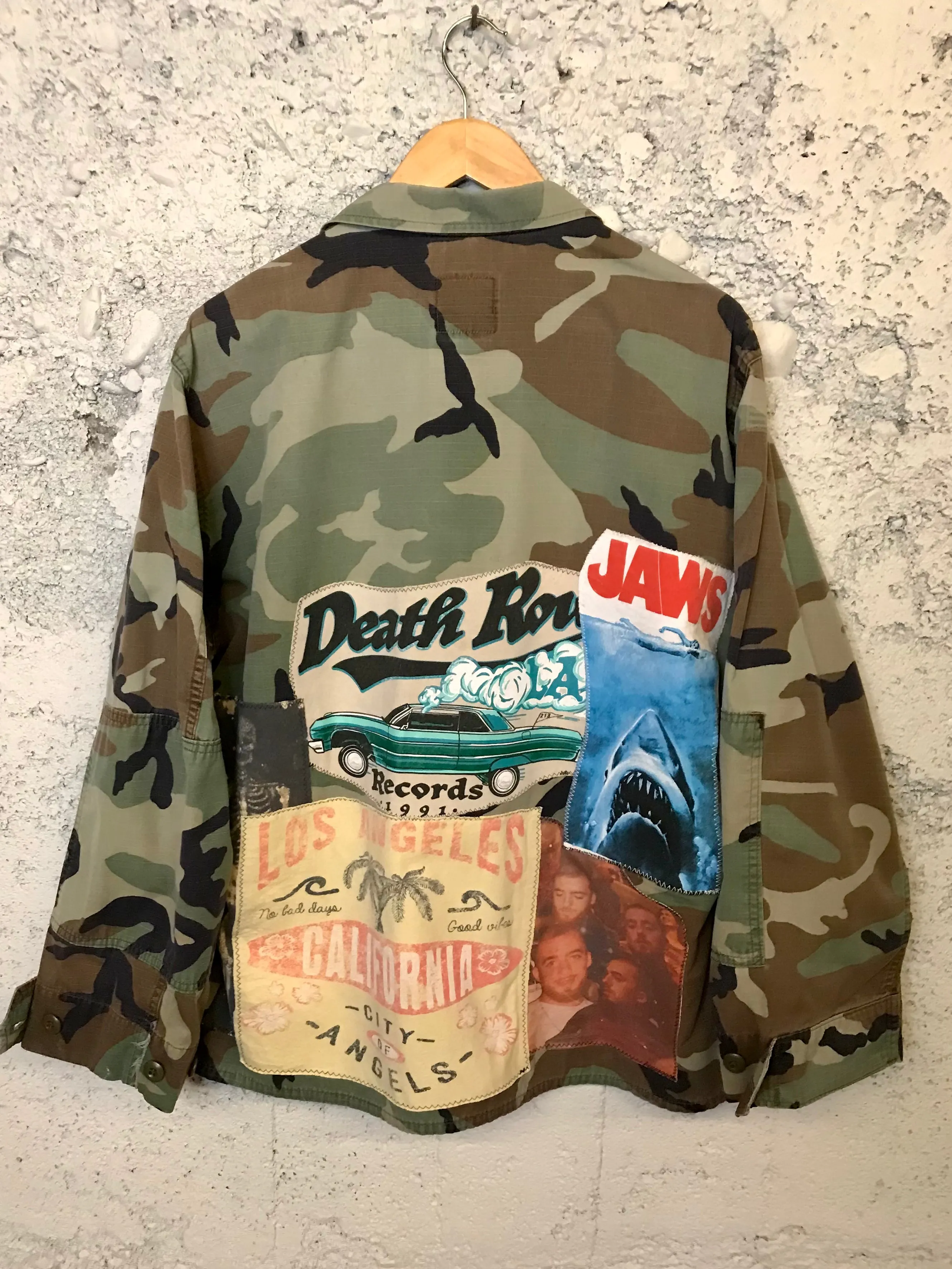 Camo Patched Jacket