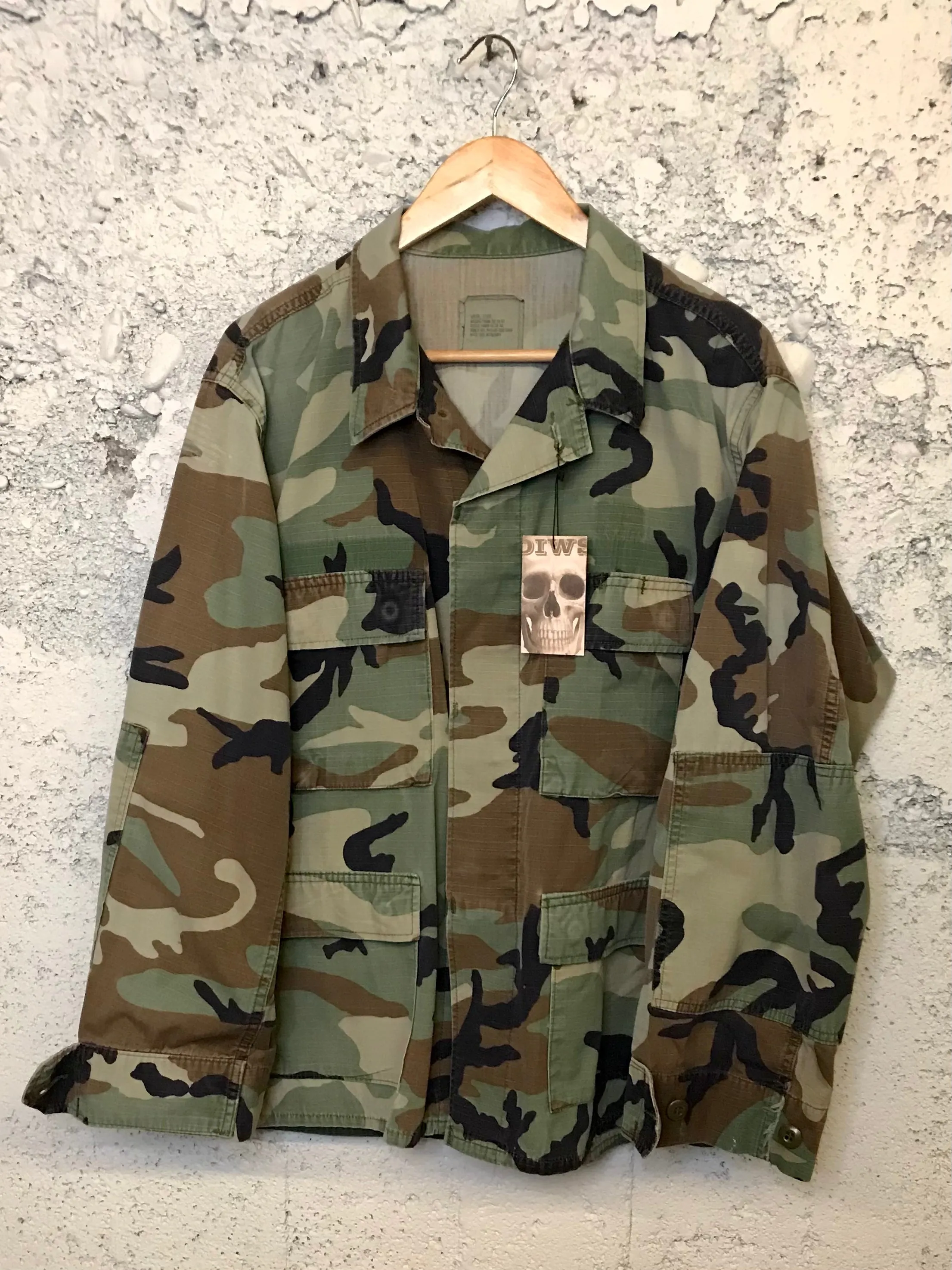 Camo Patched Jacket