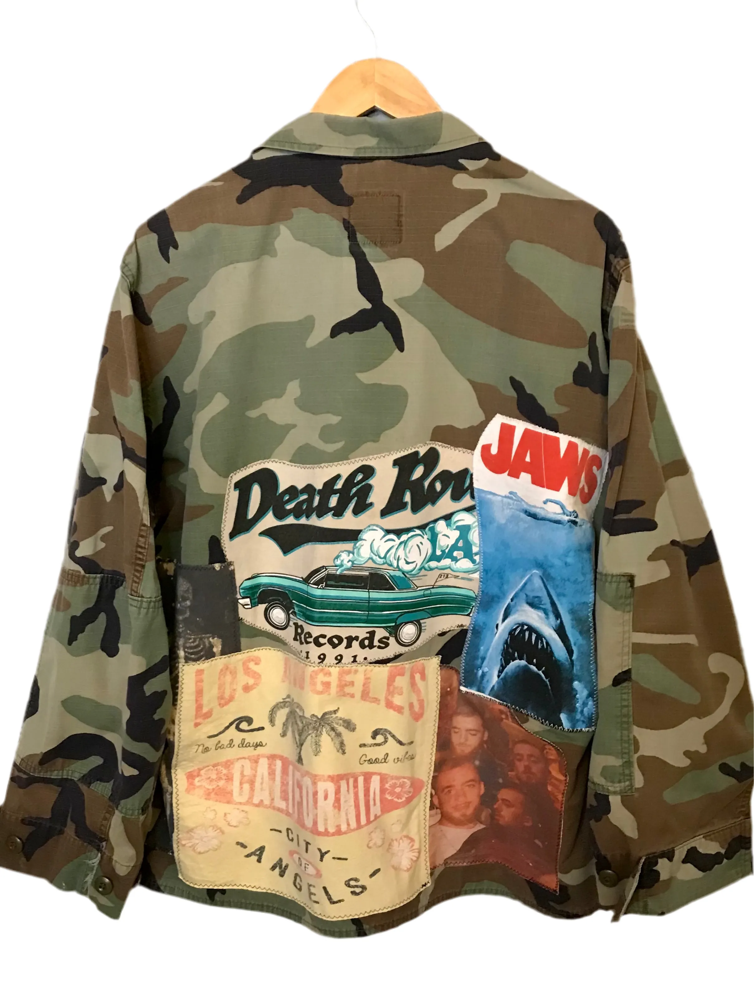 Camo Patched Jacket