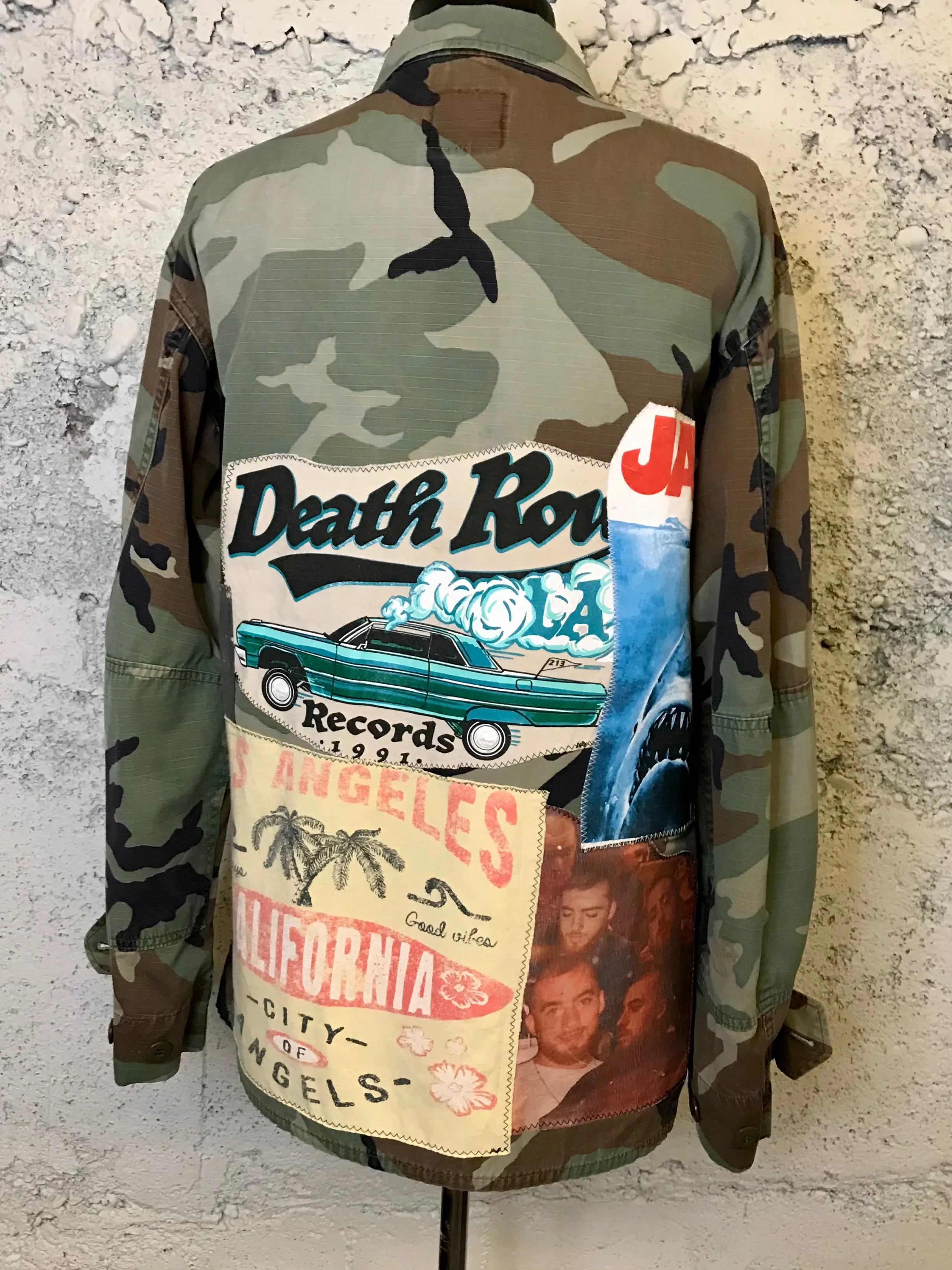 Camo Patched Jacket