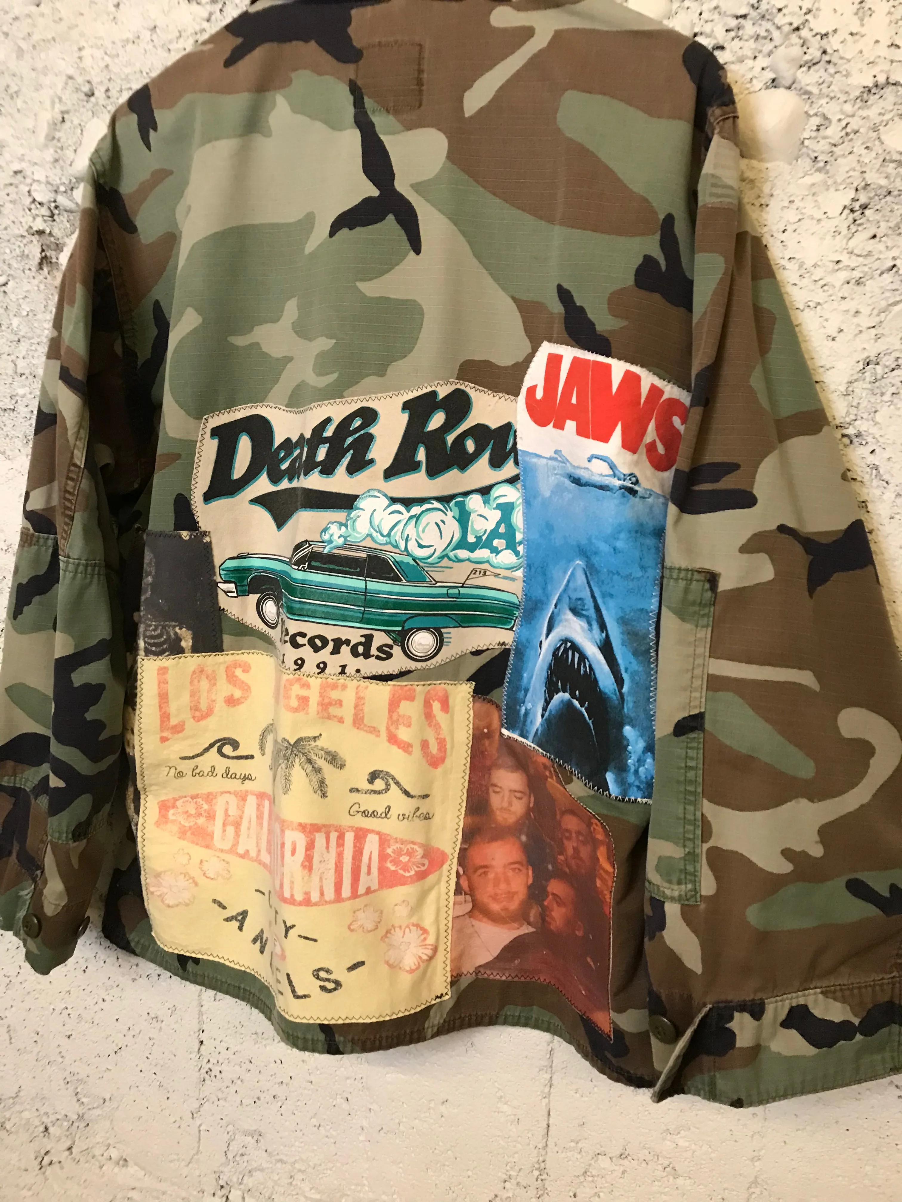 Camo Patched Jacket