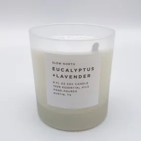 Candle: Eucalyptus   Lavender