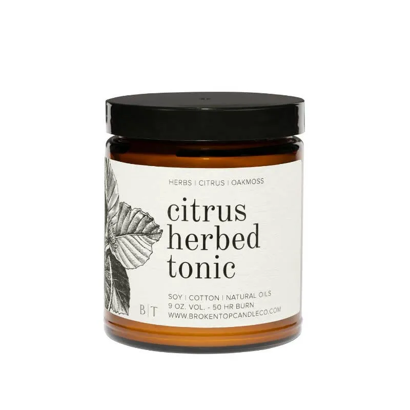 Citrus Herbed Tonic Candle