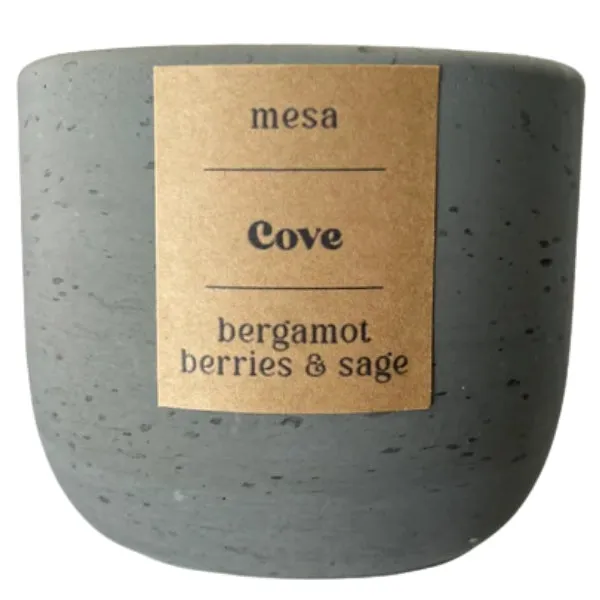 Cove Concrete Soy Candle