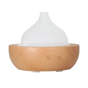 Devanti Aroma Aromatherapy Diffuser LED Oil Ultrasonic Air Humidifier Glass Wood