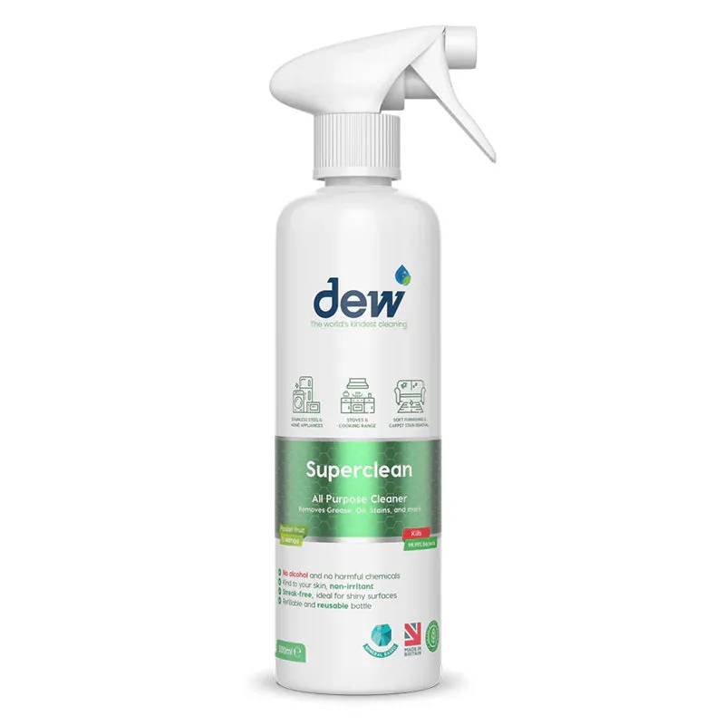 Dew Superclean Fragrance Free - 500ml