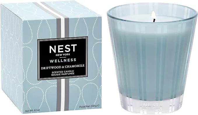 Driftwood & Chamomile 8.1oz. Classic Candle by Nest New York