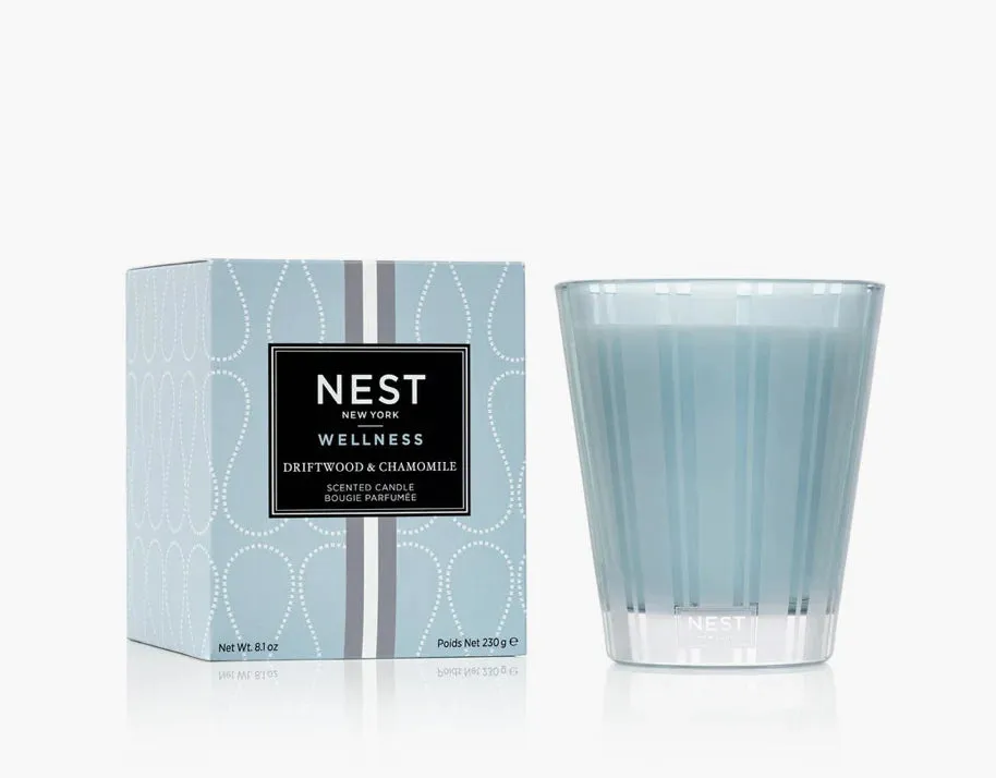 Driftwood & Chamomile 8.1oz. Classic Candle by Nest New York