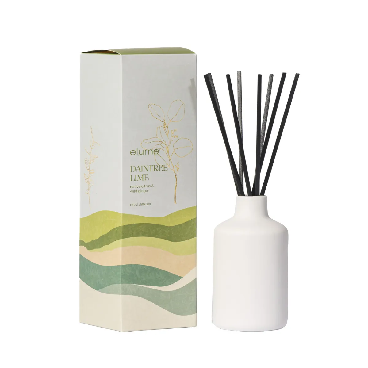 Elume Australian Escapes: Daintree Lime Reed Diffusers