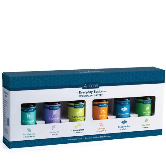 Everyday Basics Set of 6 Essential Oils Gift Set ECOMB261