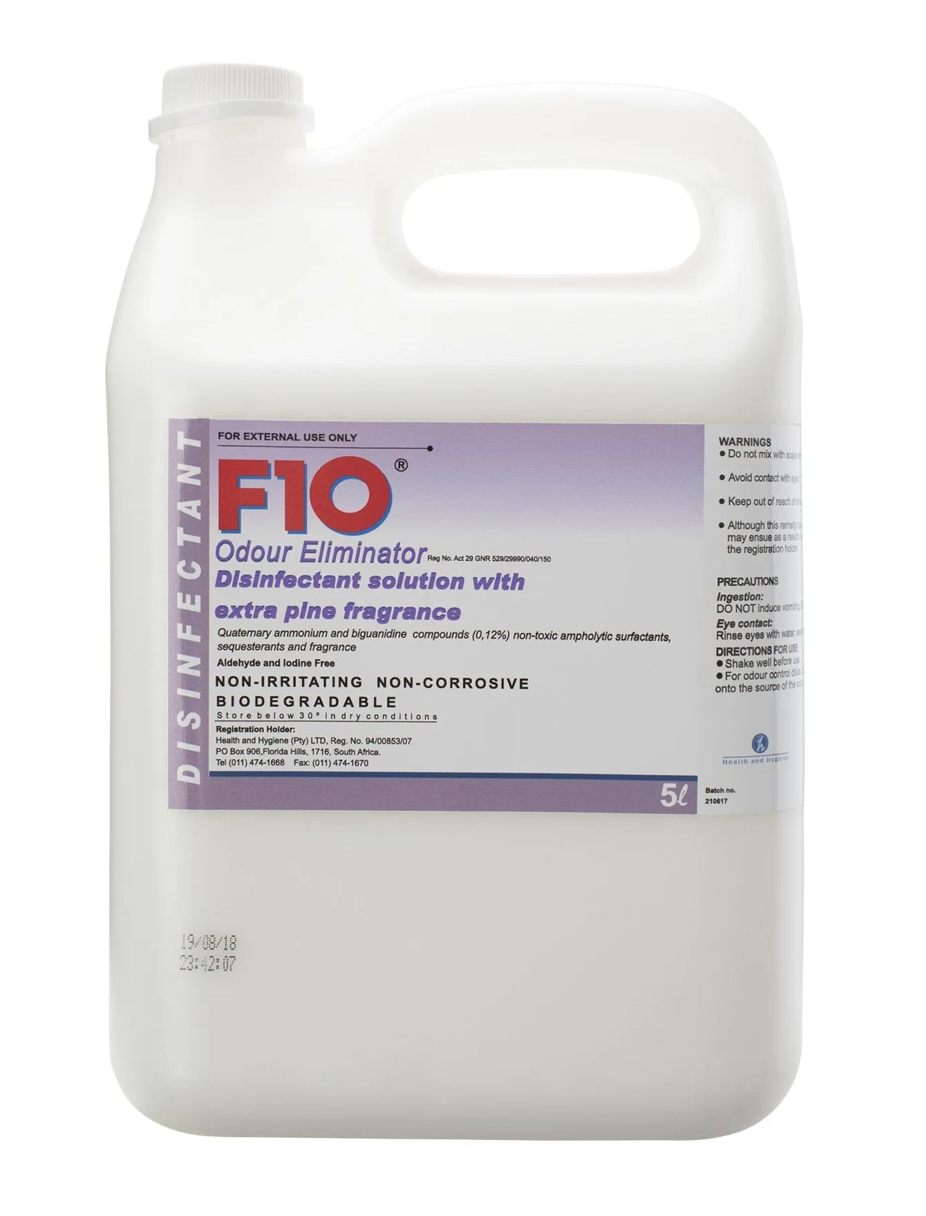 F10 Odour Eliminator Disinfectant with Pine Fragrance