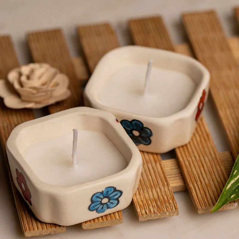 Flower Rich Active Breeze Scented Candle - Set Of Two