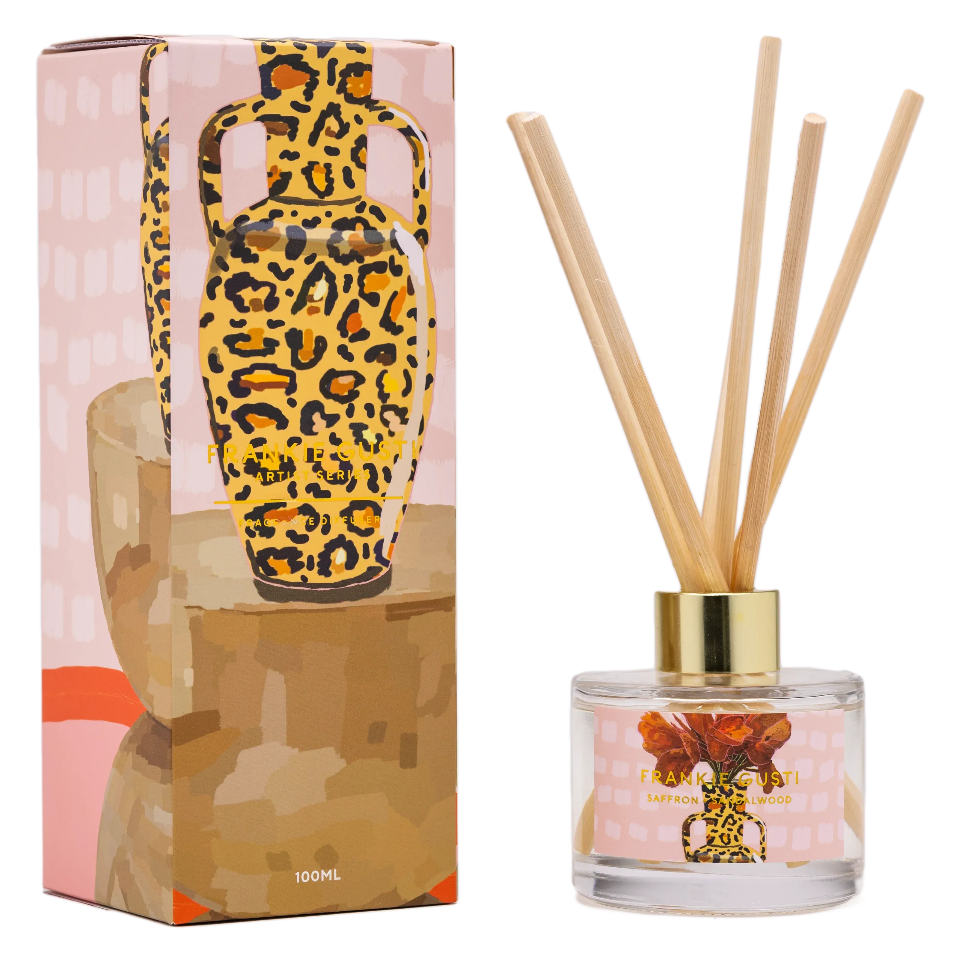 Frankie Gusti - Saffron   Sandalwood | Amy Snail Diffuser