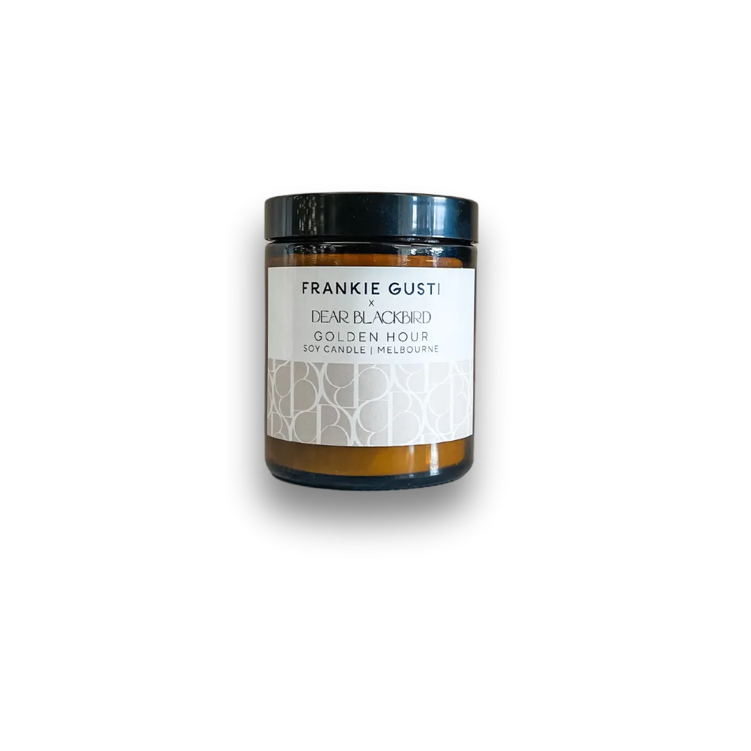 Frankie Gusti x Dear Blackbird - Golden Hour Soy Candle