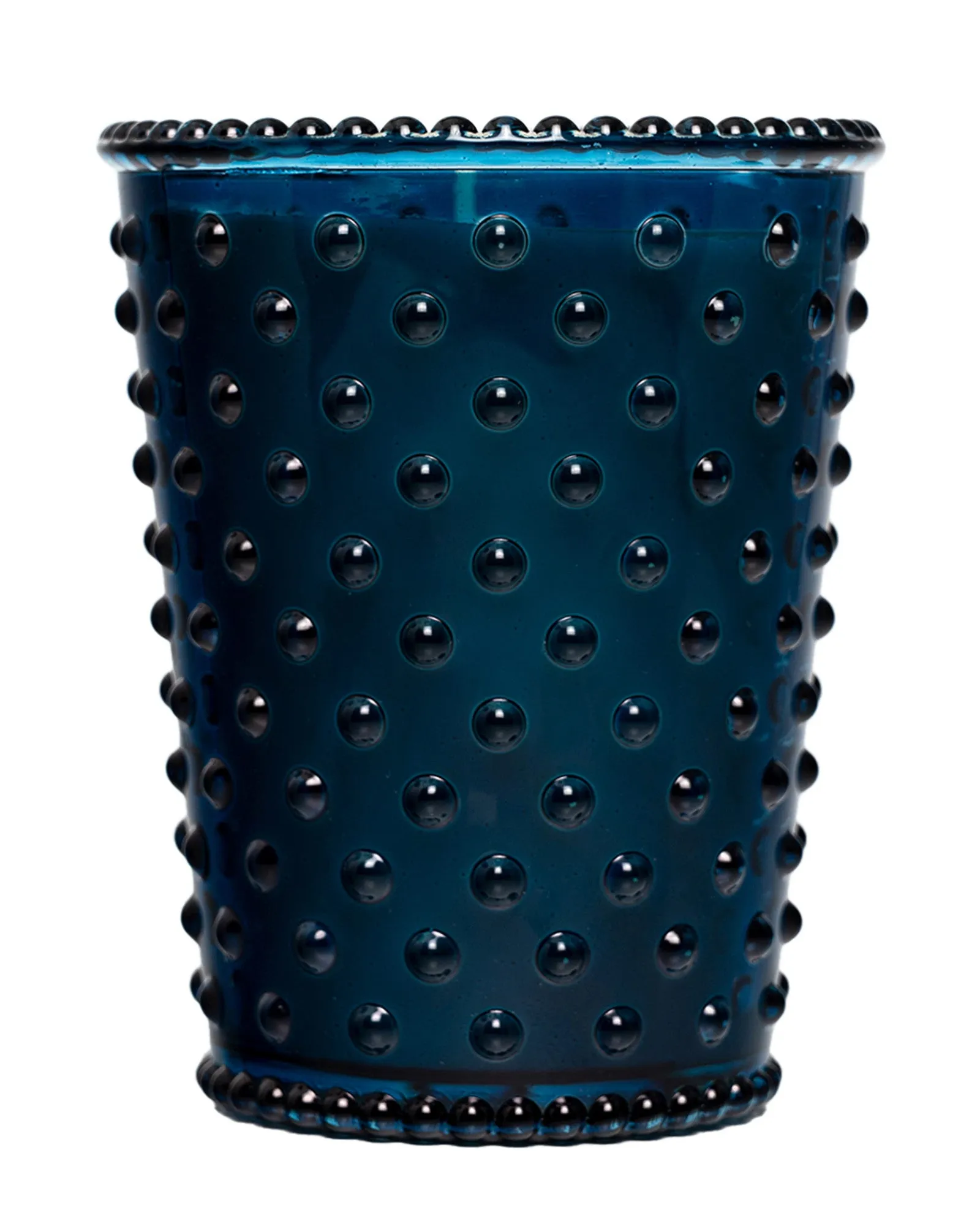 Hobnail Candle 16oz - Ambergis #72