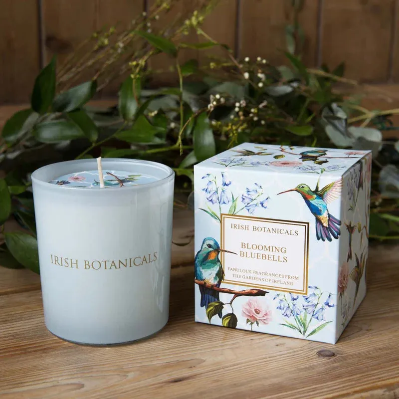 Irish Botanicals Blooming Bluebells Candle