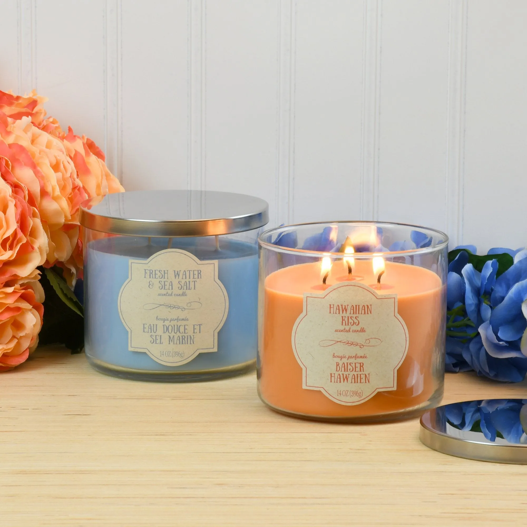 Island Scented Wax Candle Collection