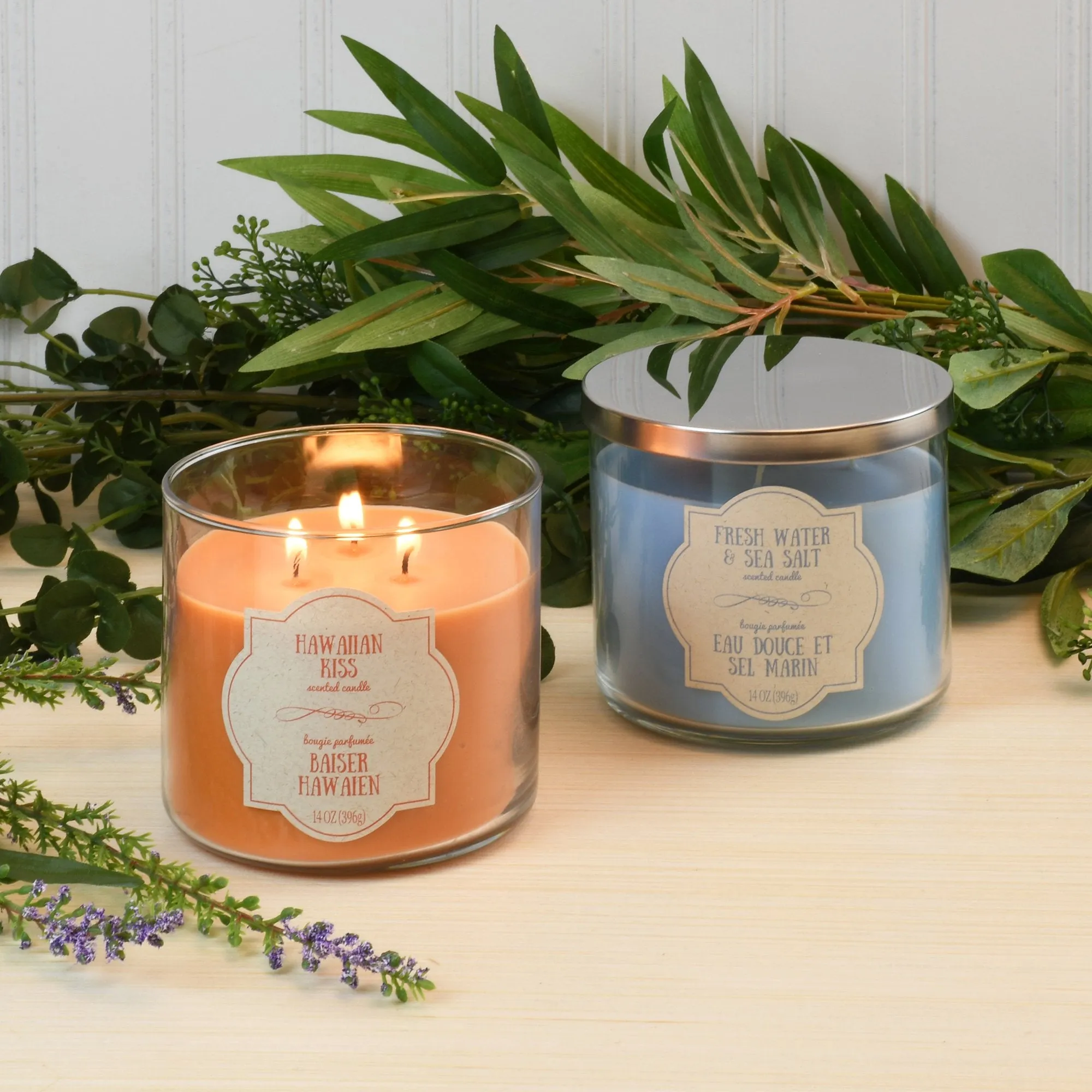 Island Scented Wax Candle Collection