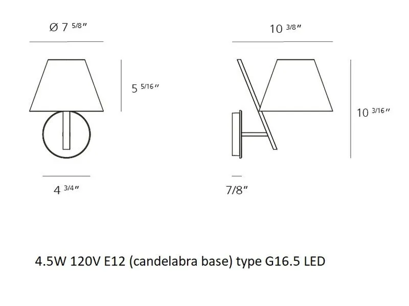 La Petite Wall Light