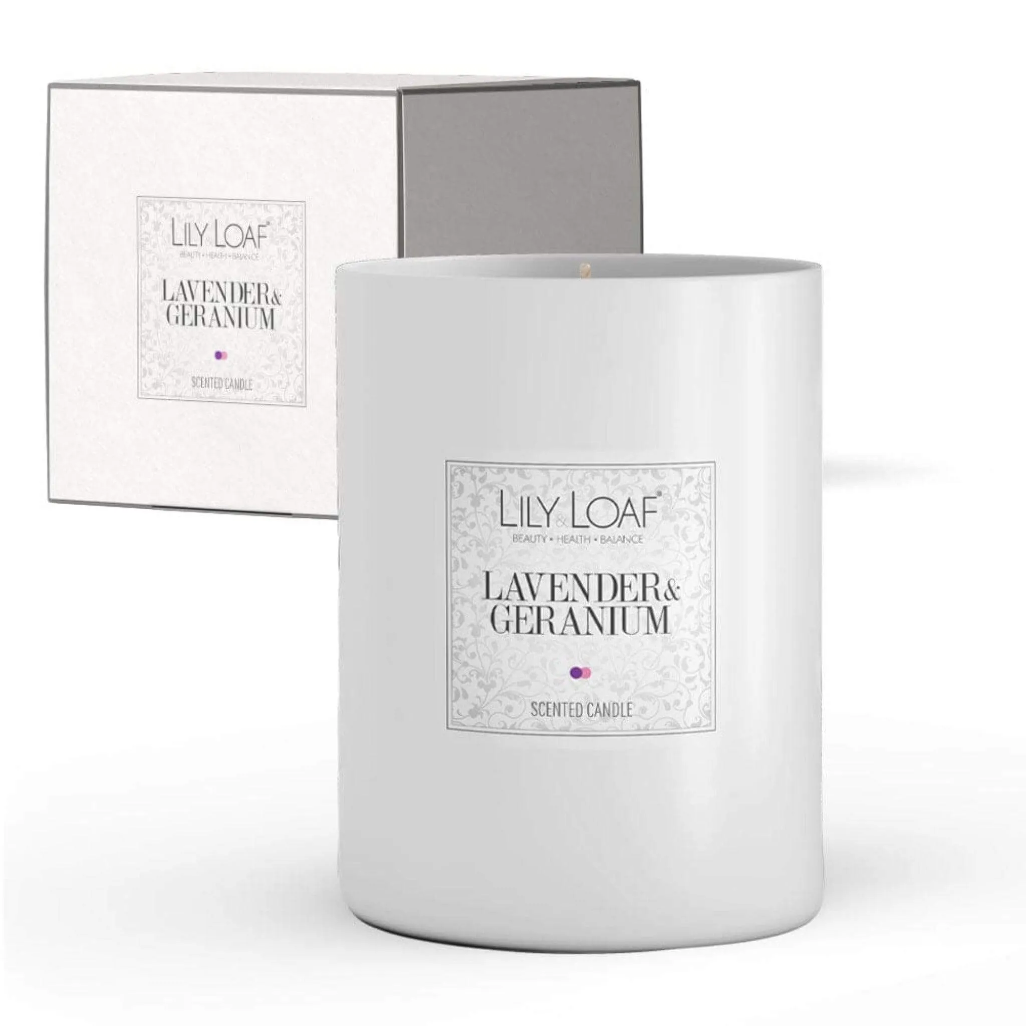 Lavender & Geranium Soy Wax Candle