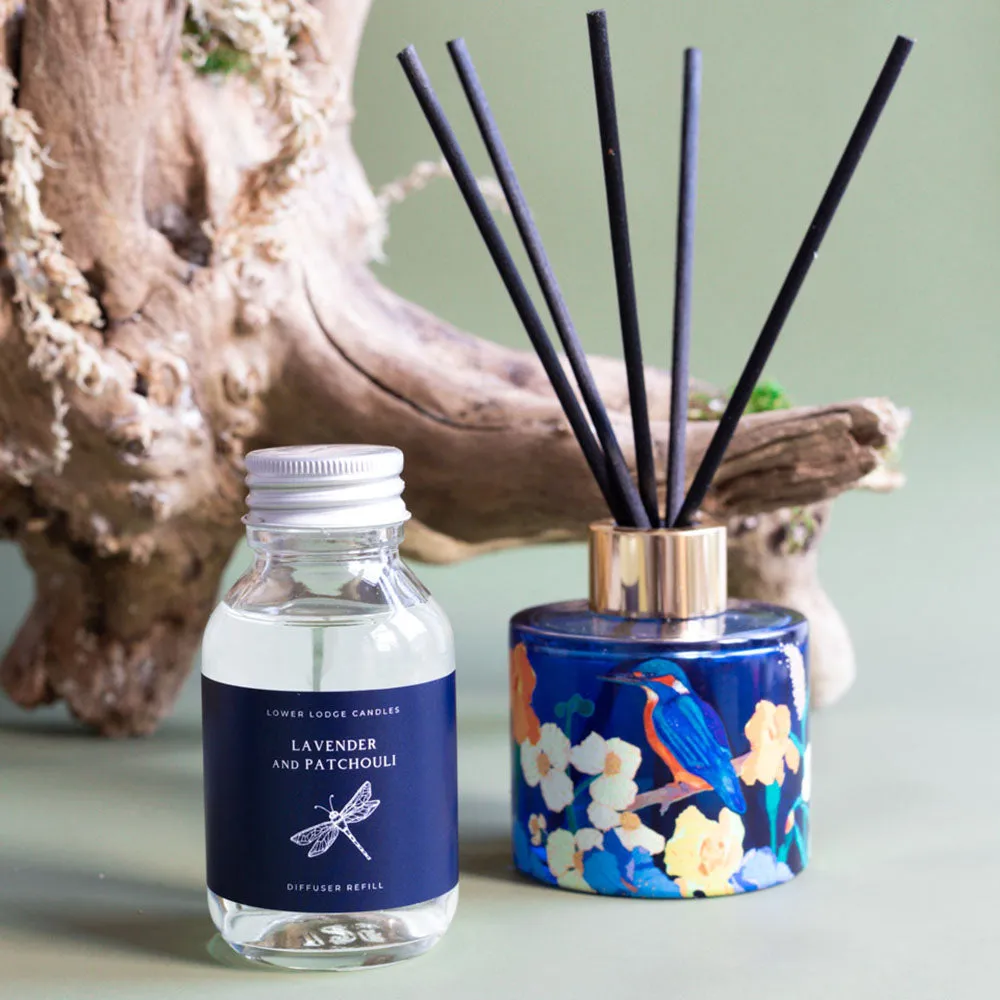 Lavender and Patchouli Scented Reed Diffuser Refill