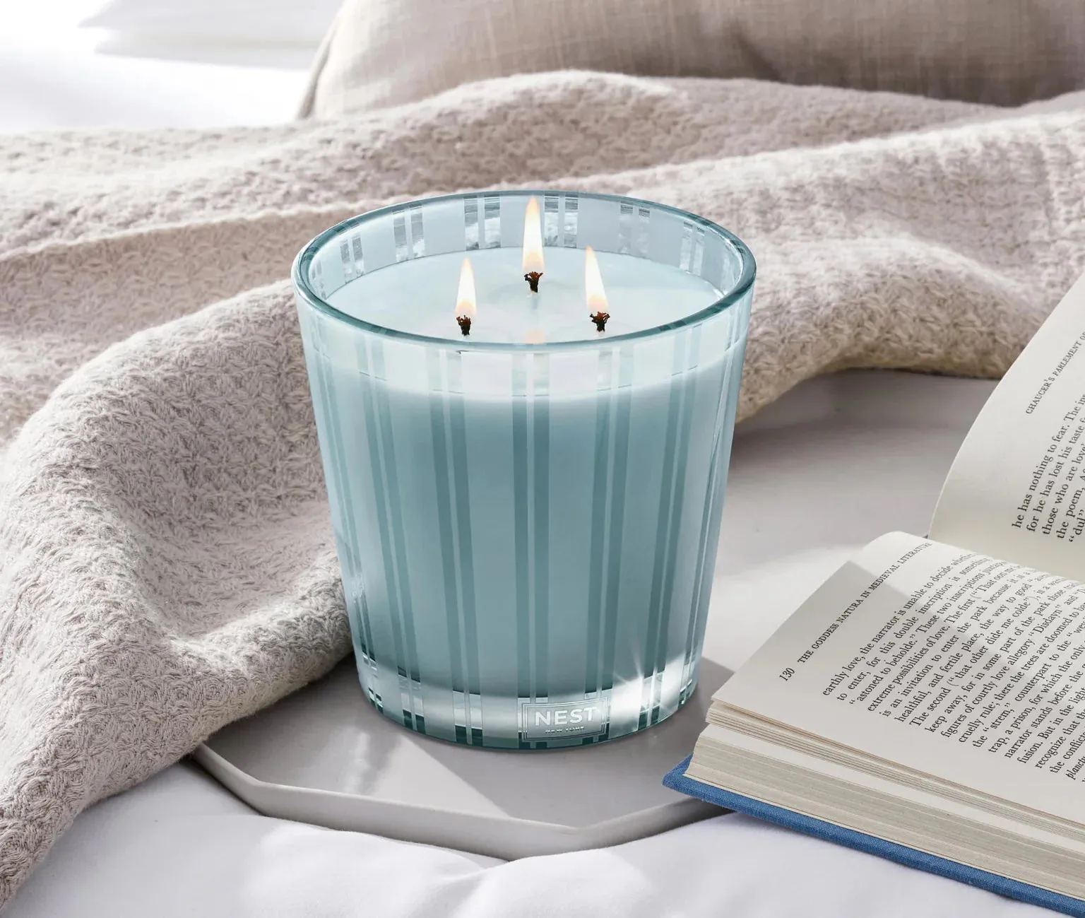 Nest 3-Wick Candle - Driftwood & Chamomile