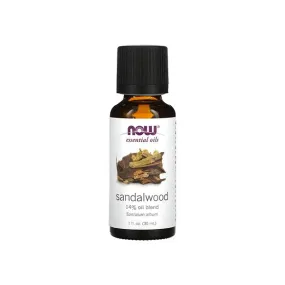 NOW Essential Oils, Sandalwood, 1 fl oz (30ml)