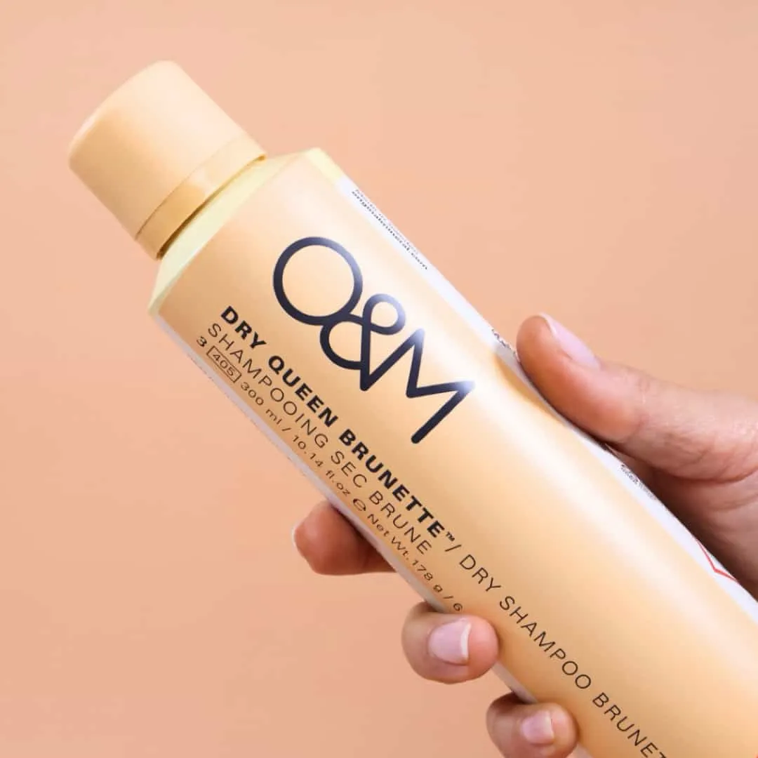 O&M Dry Queen Brunette Dry Shampoo 300ml