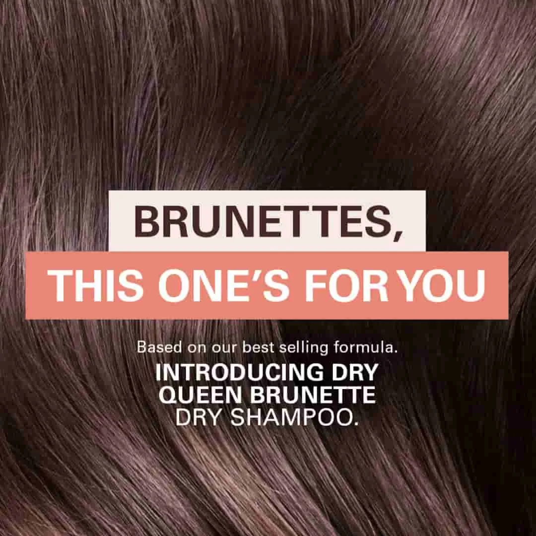 O&M Dry Queen Brunette Dry Shampoo 300ml