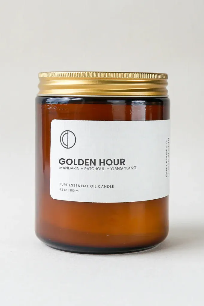 Octo London Golden Hour Candle (Mandarin   Patchouli)