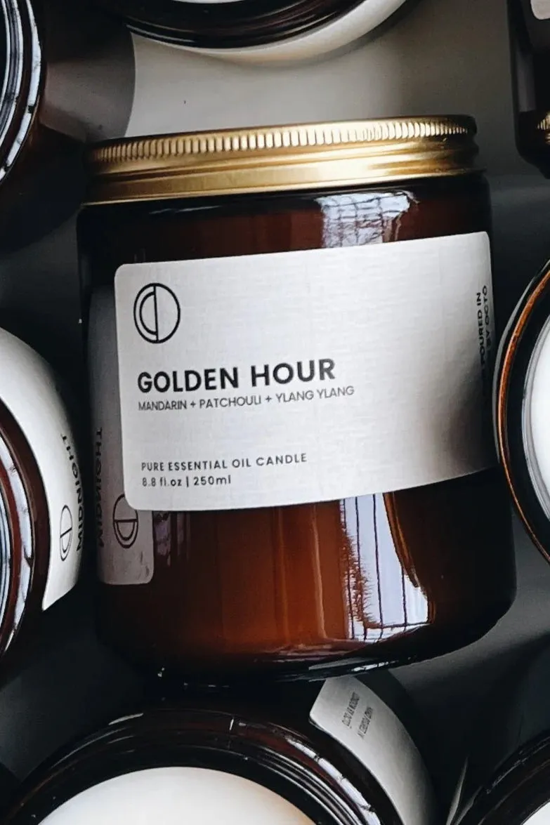 Octo London Golden Hour Candle (Mandarin   Patchouli)