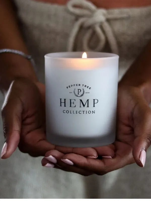 Pepper Tree Hemp Scented Candle - 200ml