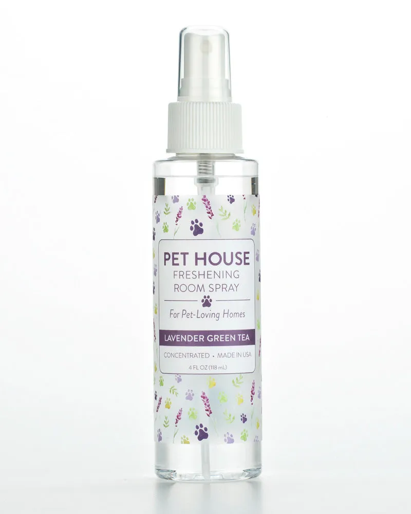 Pet House Room Spray - Lavender Green Tea Scent 4oz