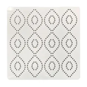 Poppy Crafts Single Sheet Stencil #25 -  8"x 8"*