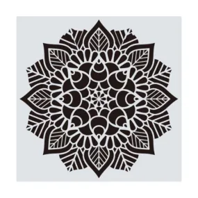 Poppy Crafts Single Sheet Stencil #253 - 12"x 12"